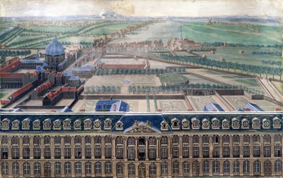 Westfassade des Place Louis-Le-Grand und des Faubourg Saint-Honoré, ca. 1705